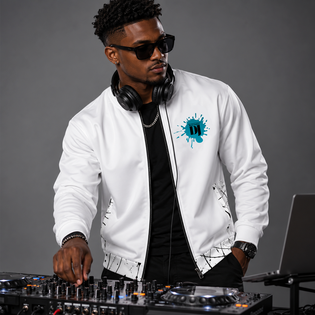 KWDT® DJ Edition – Premium All-Over Print Bomberjacke