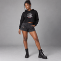 CLAVE - KWDT® Trendiger Kurzkapuzenpullover