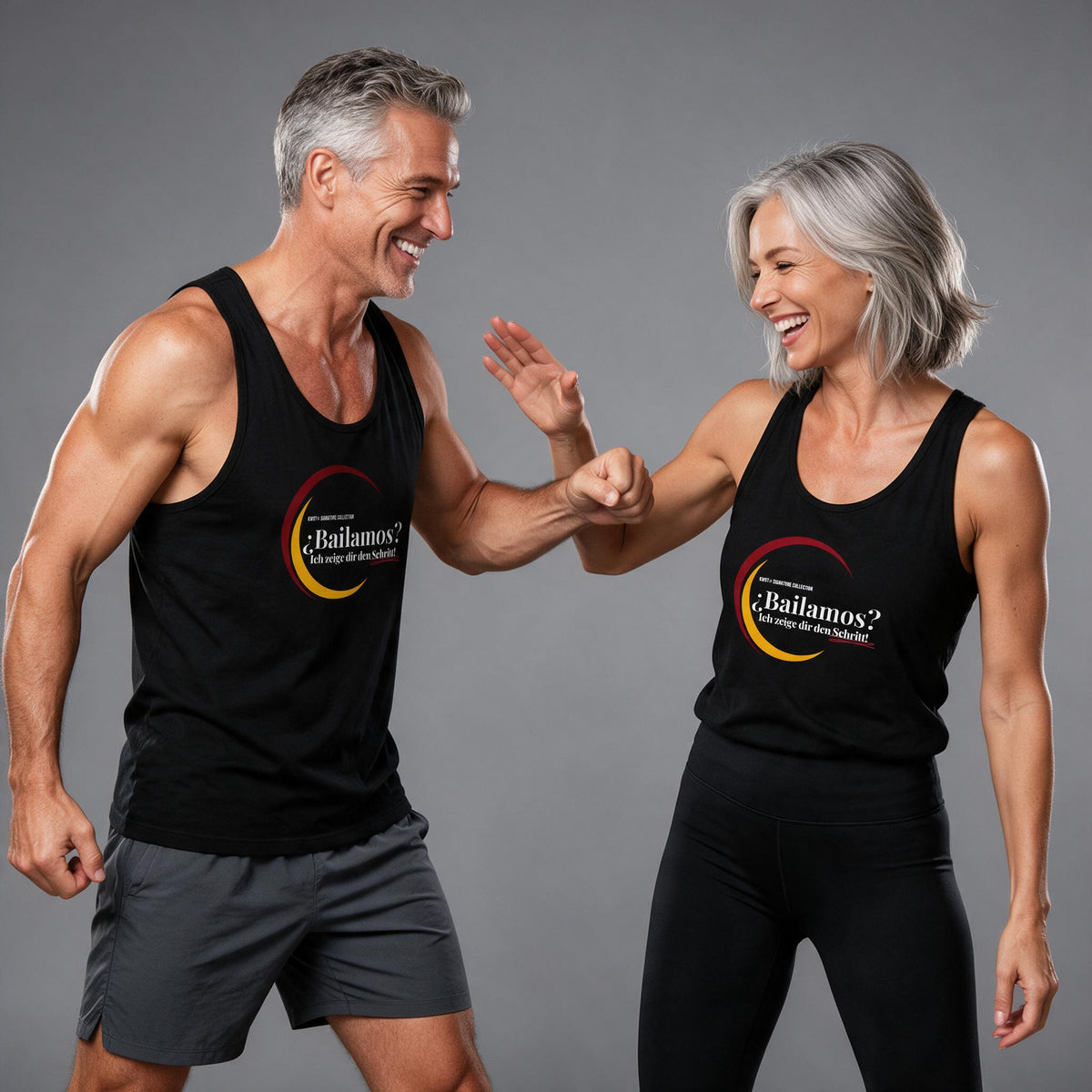 BAILAMOS KWDT® Basic Unisex Tanktop mit Premium-Baumwolle
