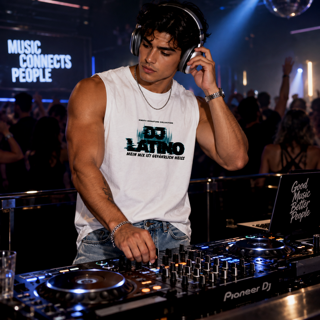LATINO MIX – DJ Lässiges Muskelshirt / Tanktop